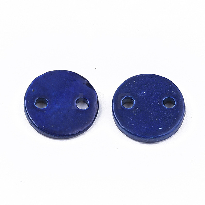 Spray Paint Freshwater Shell Links connectors X-SHEL-S276-27A-1
