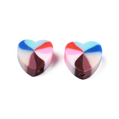 Handmade Polymer Clay Beads CLAY-N011-58-02-1