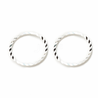 Brass Linking Rings KK-F831-018D-S-RS-1