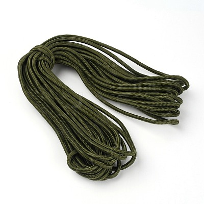 Braided Nylon Knitting Thread NWIR-WH0009-27B-1