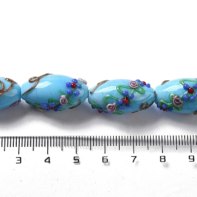 Handmade Lampwork Beads LAMP-J089-D06-A-1