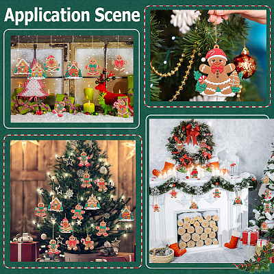 1Set Christmas Plastic Pendants DIY-SC0026-46C-1