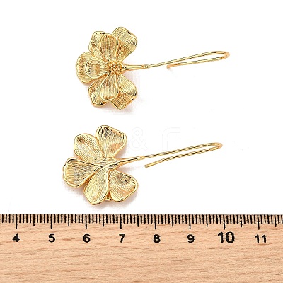 Brass Dangle Earrings EJEW-Z117-02G-1