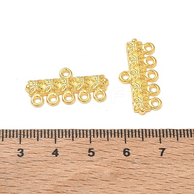 Tibetan Style Alloy Rectangle Links K08QY011-1
