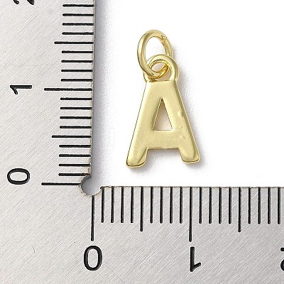 Rack Plating Brass Charms KK-P245-06G-A-1
