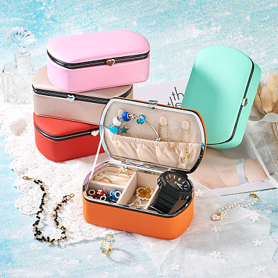 PU Leather Jewelry Storage Box LBOX-TAC0001-01B-1
