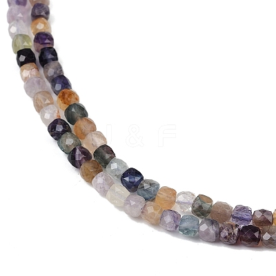 Natural Fluorite Beads Strands G-RM2025-C42-C-1