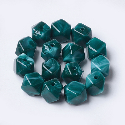 Acrylic Beads OACR-T007-09M-1
