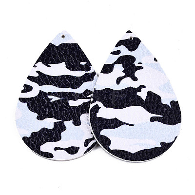Imitation Leather Big Pendants LS-FIND-T062-006B-1