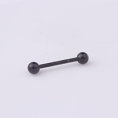 316 Surgical Stainless Steel Tongue Rings WGF0CE1-04-1