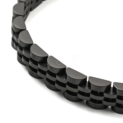 Ion Plating(IP) 304 Stainless Steel Thick Link Chain Bracelet BJEW-G649-09B-1