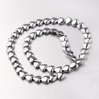 Electroplate Non-magnetic Synthetic Hematite Bead Strands G-F300-22B-01-1