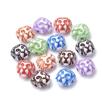 Craft Style Acrylic Beads MACR-Q226-08-1
