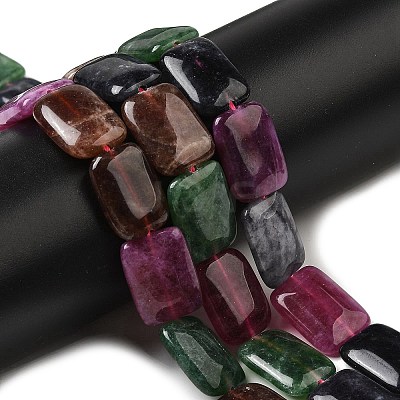 Natural Dyed Malaysia Jade Beads Strands G-B137-B02-01-1