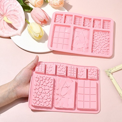 Rectangle DIY Food Grade Silicone Molds SIL-CJC0004-02-1