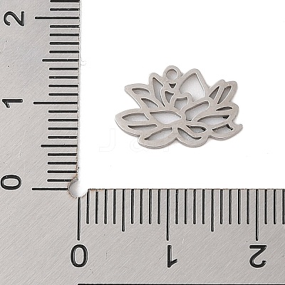 Non-Tarnish 304 Stainless Steel Pendants STAS-S139-06P-02-1