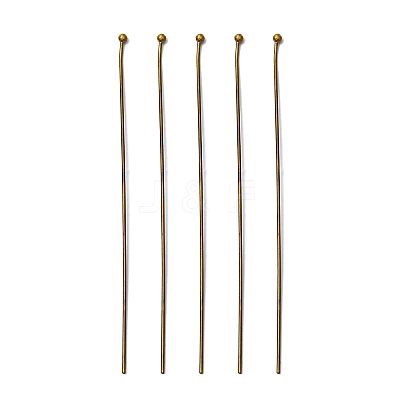 Brass Ball Head Pins LS-RP0.7x70mm-AB-1