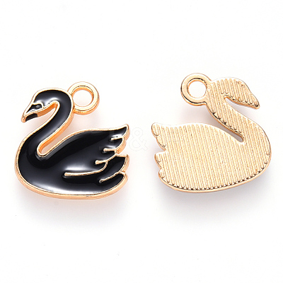 Alloy Enamel Charms ENAM-S121-069B-1