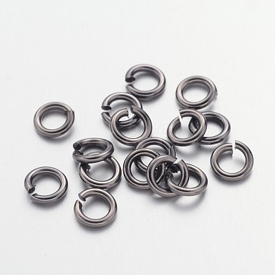 Brass Open Jump Rings JRC5MM-B-1