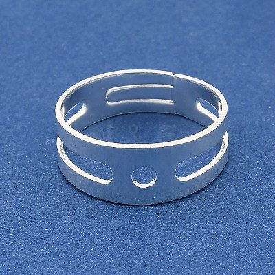 316 Surgical Stainless Steel Ring Band for Jewelry Making STAS-C125-03S-1