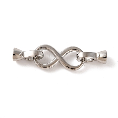 Brass Fold Over Clasps KK-U016-20P-1