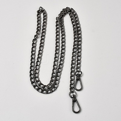 Iron Curb Chain Purse Chains FIND-WH0367-221B-1