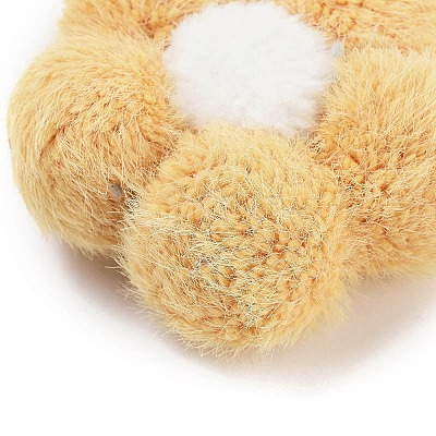 Flower Plush Pendant Keychain KEYC-F039-06-1