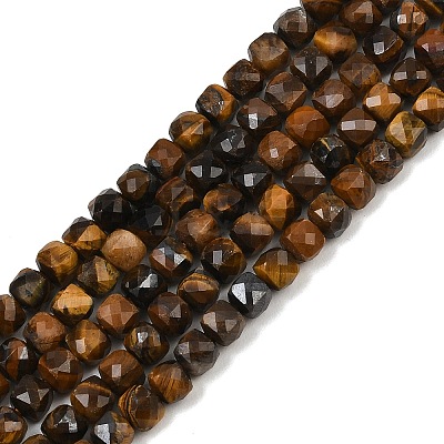 Natural Tiger Eye Beads Strands G-B107-B02-02-1