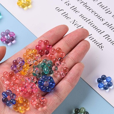 Transparent Acrylic Bead Frames X-TACR-S153-01A-M-1