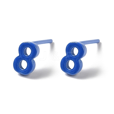 Hypoallergenic Bioceramics Zirconia Ceramic Stud Earrings EJEW-C065-03I-1