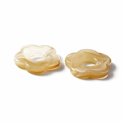 Acrylic Beads LS-MACR-WH0007-26E-1