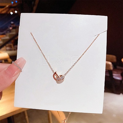 Stainless Steel Cable Chain Necklaces FS-WG30730-34-1