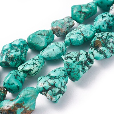Natural Magnesite Beads Strands G-G782-15A-1