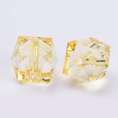 Transparent Acrylic Beads TACR-Q259-8mm-V16-1