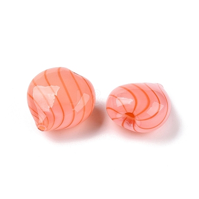 Transparent Handmade Blown Glass Globe Beads GLAA-T012-42A-1