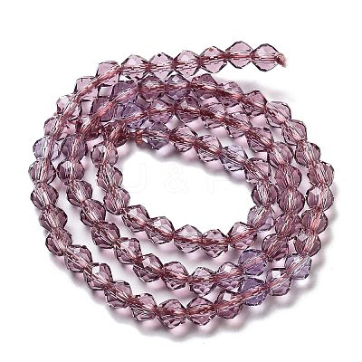Transparent Glass Beads Strands GLAA-A014-03K-1