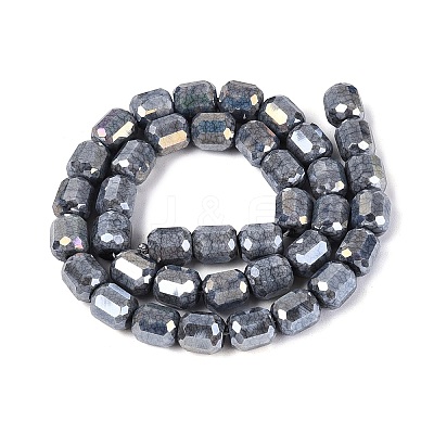 Anti-Tarnish Electroplate Glass Beads Strands EGLA-N027-03A-18-1