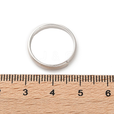 925 Sterling Silver Adjustable Finger Rings RJEW-H252-02A-P-1