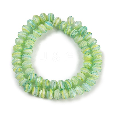 Handmade Lampwork Beads Strands LAMP-T007-13I-1
