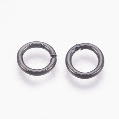 Ion Plating(IP) 304 Stainless Steel Open Jump Rings STAS-M235-01B-1