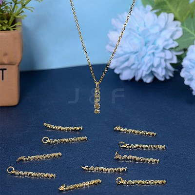 10Pcs Brass Pendants KK-SZ0004-36A-1