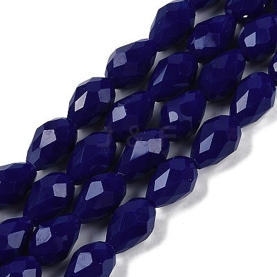 Opaque Solid Color Beads Strands LS-EGLA-N013-P6mm-D03-1