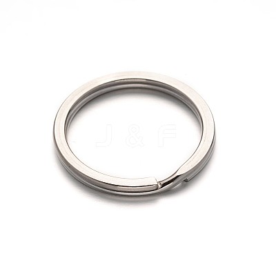 Tarnish Resistant 304 Stainless Steel Split Key Rings STAS-M216-04-1