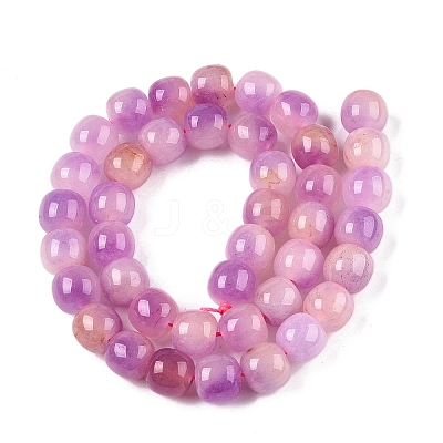 Dyed Natural White Jade Beads Strands G-T138-D04-1