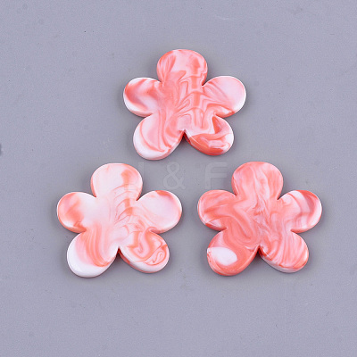 Acrylic Beads OACR-S031-09-1