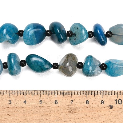Natural Dragon Veins Agate Beads Strands GG-L001-I01-01E-1