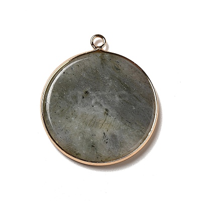 Natural Labradorite Pendants G-A213-01G-12-1