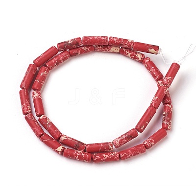 Synthetic Imperial Jasper Beads Strands G-L496-A05-1