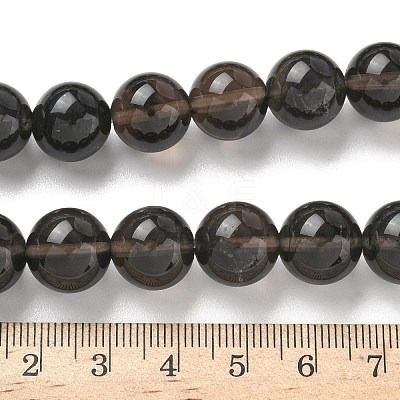 Natural Ice Obsidian Beads Strands G-P590-A03-12mm-02-1