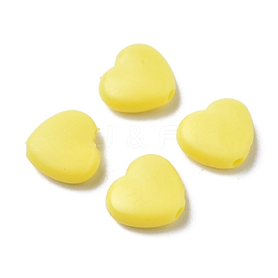 Heart PVC Plastic Cord Lock for Mouth Cover KY-D013-04C-1